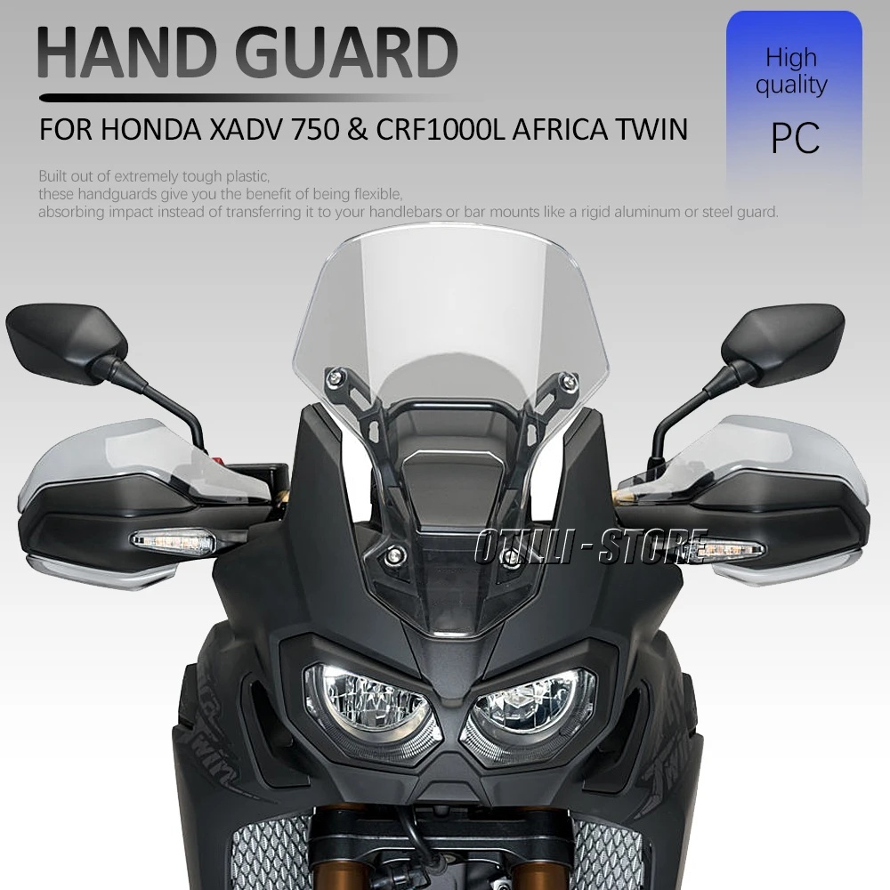 Motorcycle Windshield Handguard ABS Hand Guard Deflector Wind Shield For HONDA XADV750 X-ADV 750 CRF1000L CRF 1000 L Africa Twin