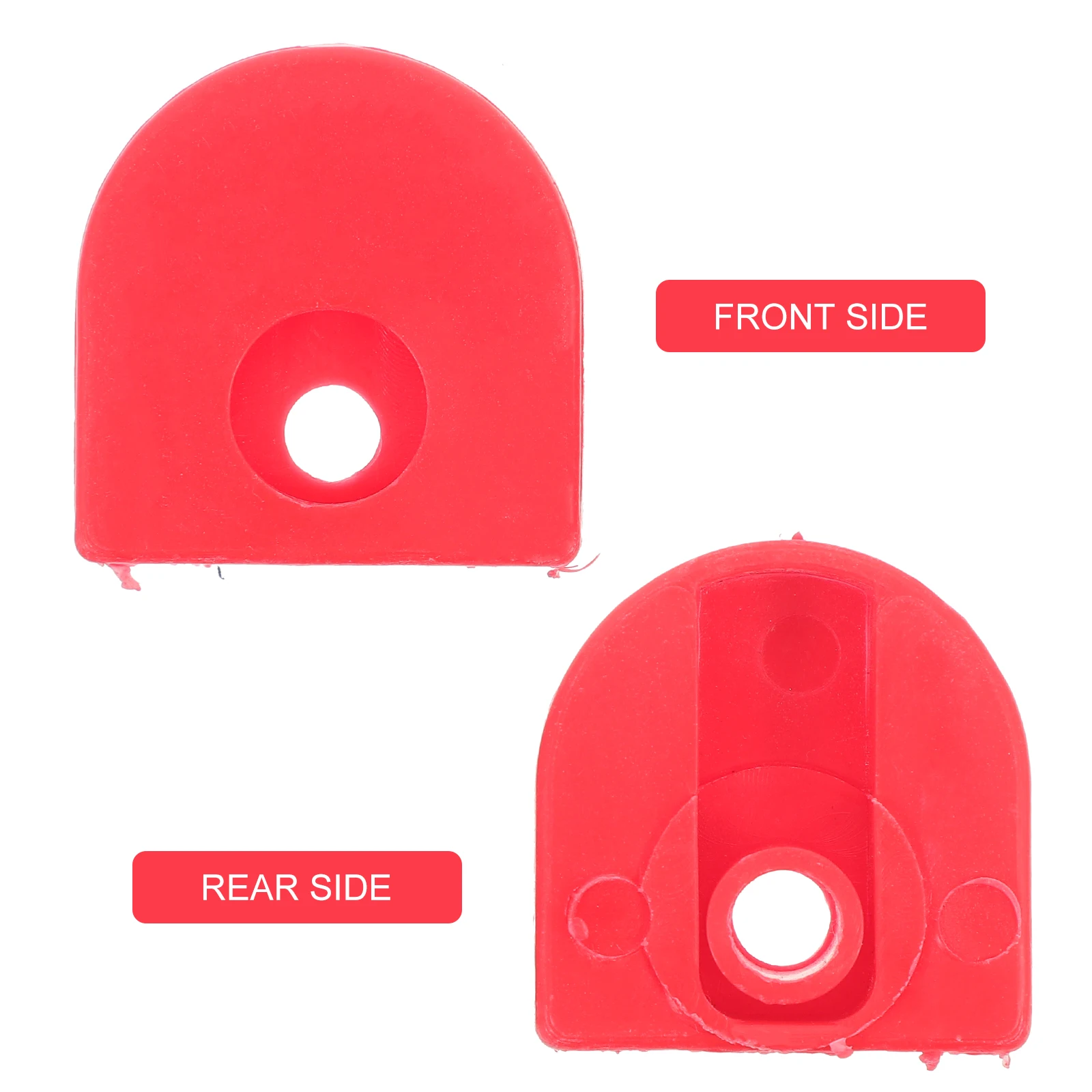 Thickened Folding Herringbone End Caps Plastic Hinge Replacement Parts Non-Slip Wear-Resistant Stable Easy Install Compatible