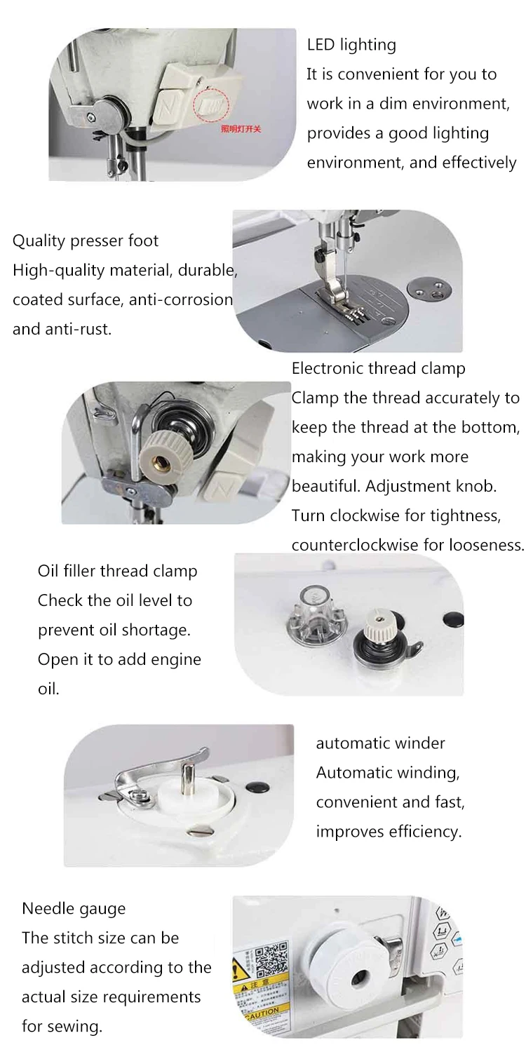 Household Industrial Sewing Machine Commercial Electric Clothes Sealer Fully Automatic Sewing Machine