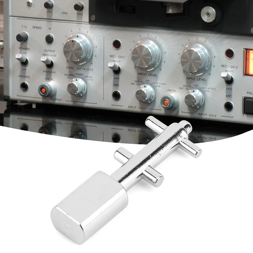 Basculante cromado con perilla, interruptor de palanca, cinta de transmisión, grabador, accesorios de repuesto para REVOX B77 B710 STUDER A710 PR99 H8WD