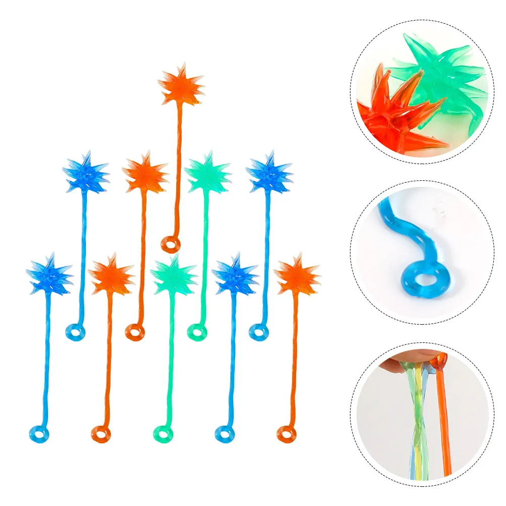20Pcs Elastic Palm hammer Stretchy Sticky Fidget for Stress Relief Sensory Decompression Kids Adults Office School Use
