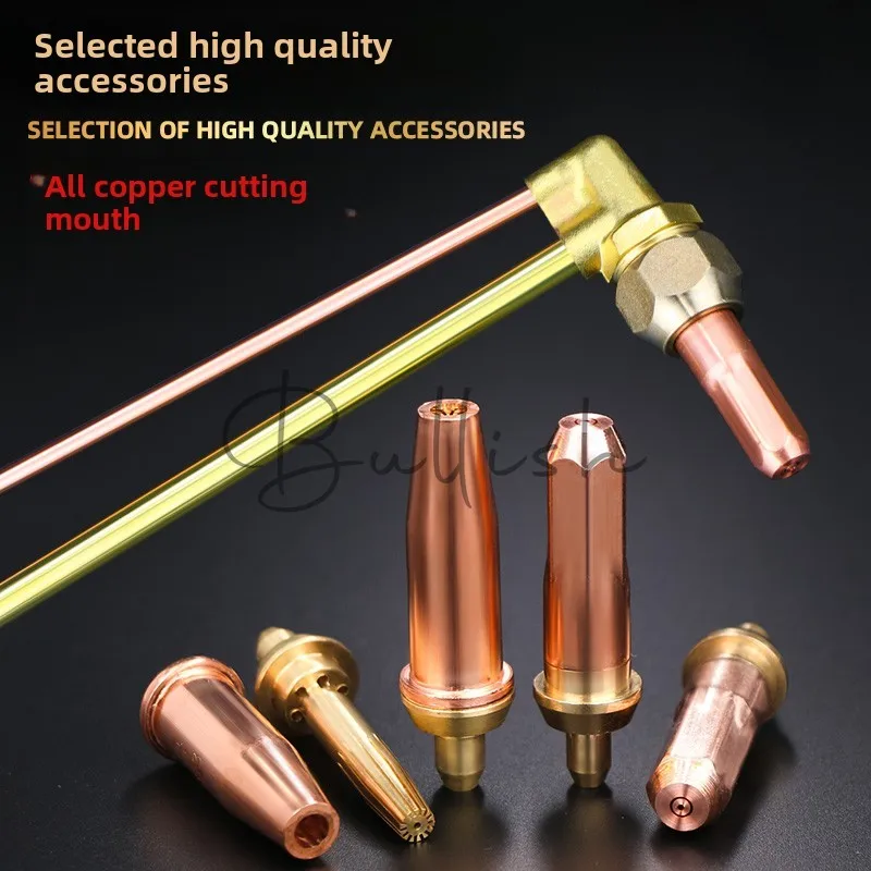 Cutting Gun Type Oxygen Acetylene Propane Gas Hualu All Copper Stainless Steel Shooting and Suction Torch