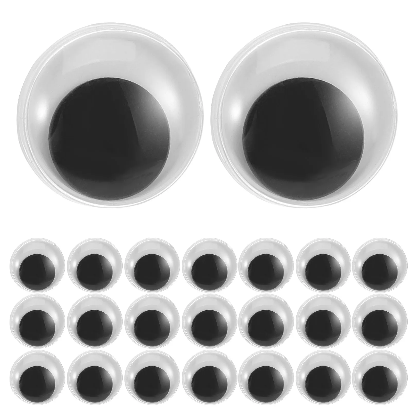 

50Pcs Movable Safety Eyes 18Mm Realistic Plastic Craft Eyes DIY Crochet Stuffed Animal Bear Making Supplies Craft Eyeballs