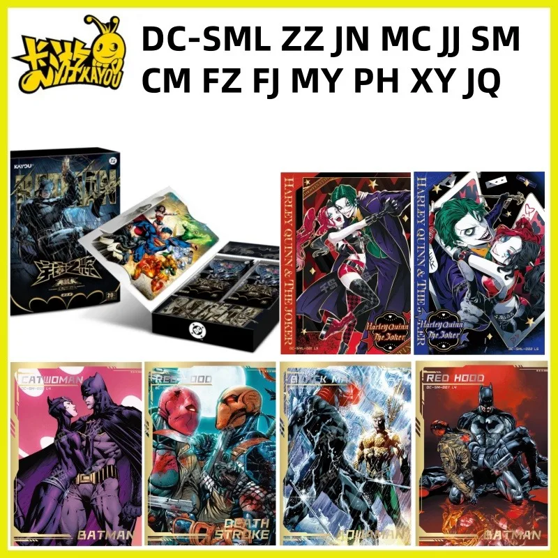 

KAYOU Original DC Card Universe Glory Legendary Superman Batman Wonder Woman Evil Squad Movie Anime Collection Card Toys Gifts