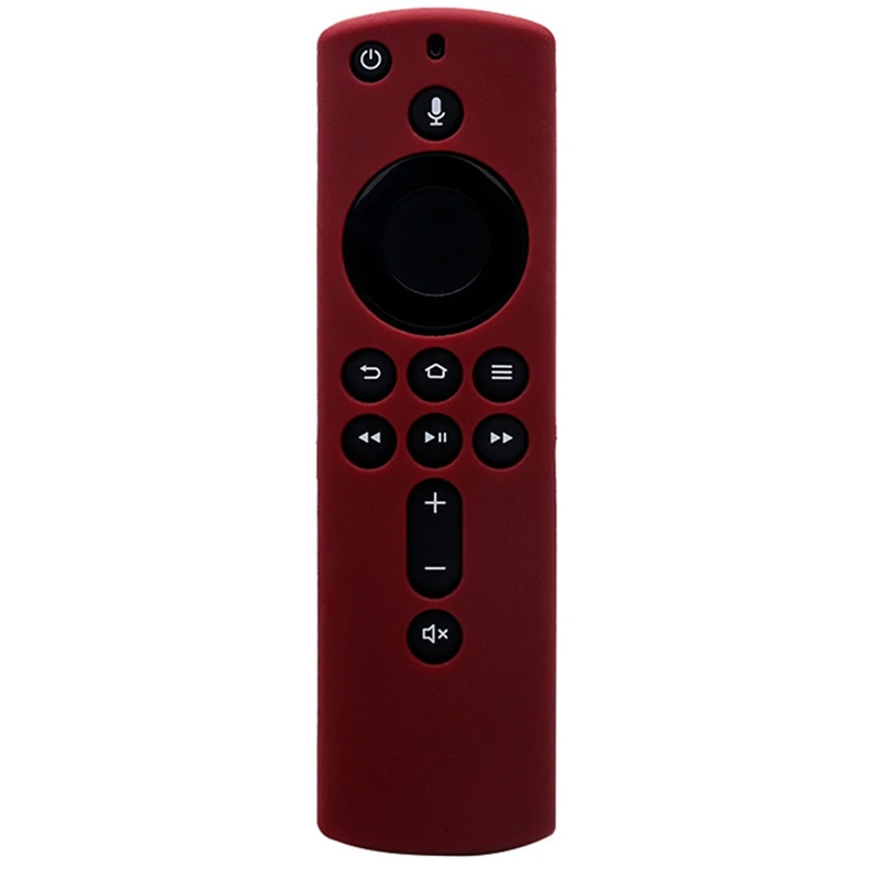 2-In-1 Silicone Protective Cover Anti-Slip Shock Absorption For Airtag Fire TV Stick 4K Remote Control