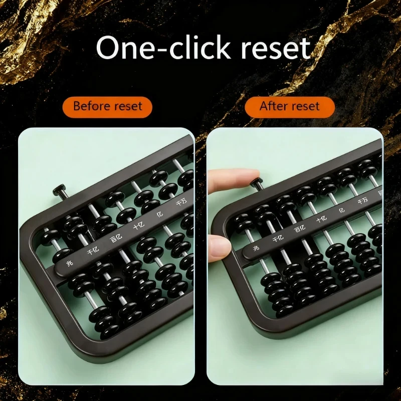 

Calculator Kid Counting Tools Student Thirteen Lines Seven-bead Mental Arithmetic Mathematics Abacus Education Teaching Supplies