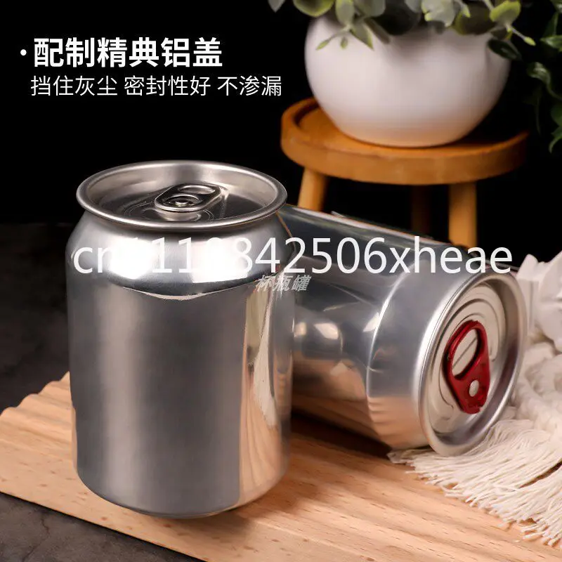 Disposable Aluminum Can Bottle Sealed Empty Jar Commercial Takeout Internet celebrity Creative Food Grade Packaging Cup