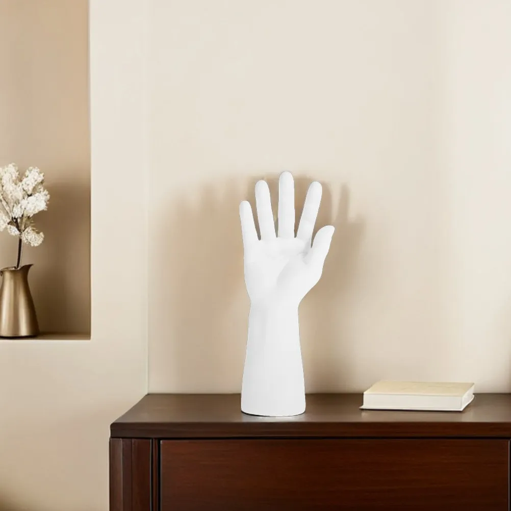 

Набор из 4 подставок для украшений в форме реалистичной руки: держатели для колец, браслетов, настольные подставки для мелочей, для прилавка