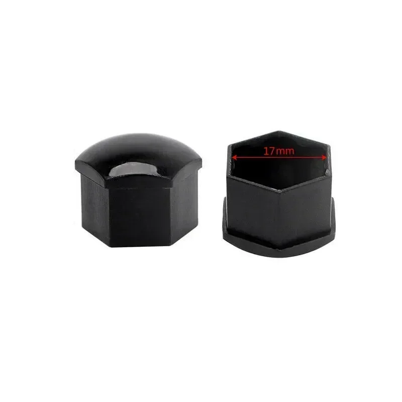 

20 Pcs Nut Cap Gloss Black Alloy Wheel Nut Bolt Covers Cap Universal-Set For Any Car ABS Plastic Black 22 Mm X 18 Mm Wear Parts