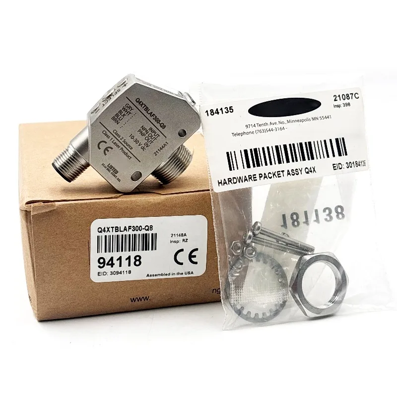 

The Brand-new Original Industrial Automation Is Suitable for the Q4XTBLAF300-Q8 Photoelectric Switch Sensor.