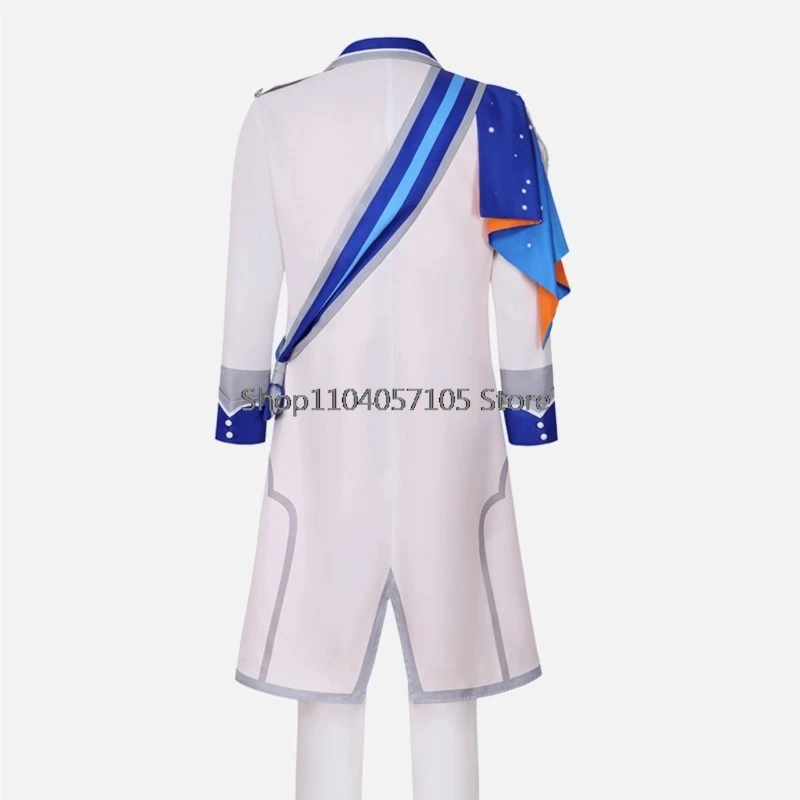 Project Sekai 3rd Cosplay Costume Tenma Tsukasa Cosplay Costume Wig Mens Hallwoeen Party Suit WxS Trench Pants Anime Cosplay