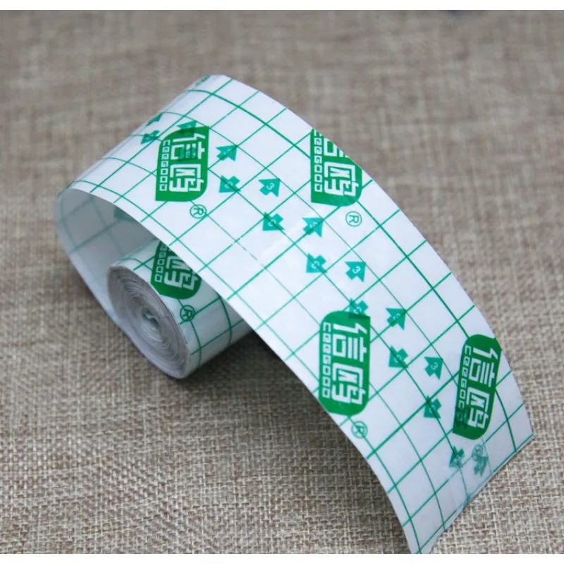 

1 Roll Waterproof PU Film Anti-allergic Wound Dressing Fixation Tape Tattoo Film Aftercare Skin Healing Stickers