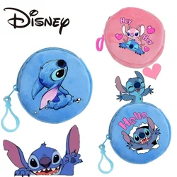 Kawaii Disney Lilo & Stitch portamonete in peluche simpatico cartone animato portafoglio borsa portaoggetti accessori Anime regali per bambini in vacanza