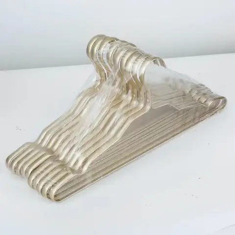 금속 내구성 코트 행어 보관 랙, 알루미늄 합금 옷걸이, 옷걸이, 의류 정리함, 5 개, 10 개