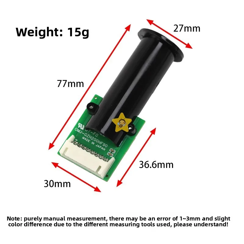 Arcade Game Coin Operated Machine Light Gun Sensor Screen Head for Shooting Games Accessories Coin Operated Games