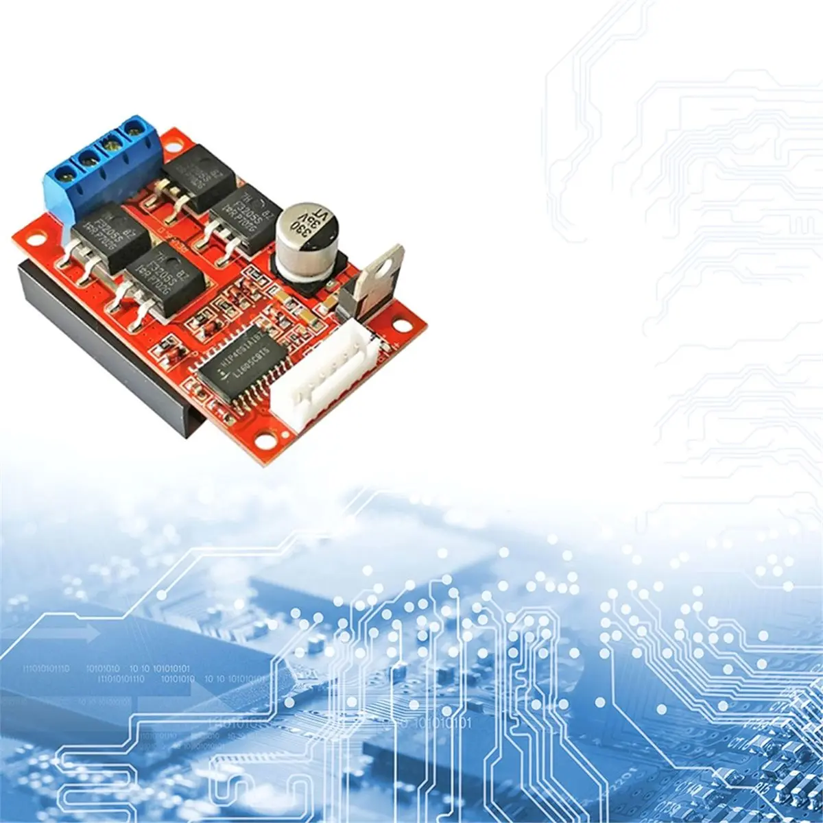 A73T High Power DC Motor Driver Board 450W Brush Motor Driver Controls Module DC 12V/24V/36V Reversing Brake