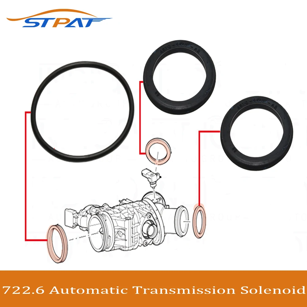 3PCS/Set LR008353 1316152 2.7 V6 3.0DIESEL THROTTLE BODY GASKET SEALS FOR LAND ROVER LR3 RANGE ROVER SPORT VELAR ALL DISCOVERY