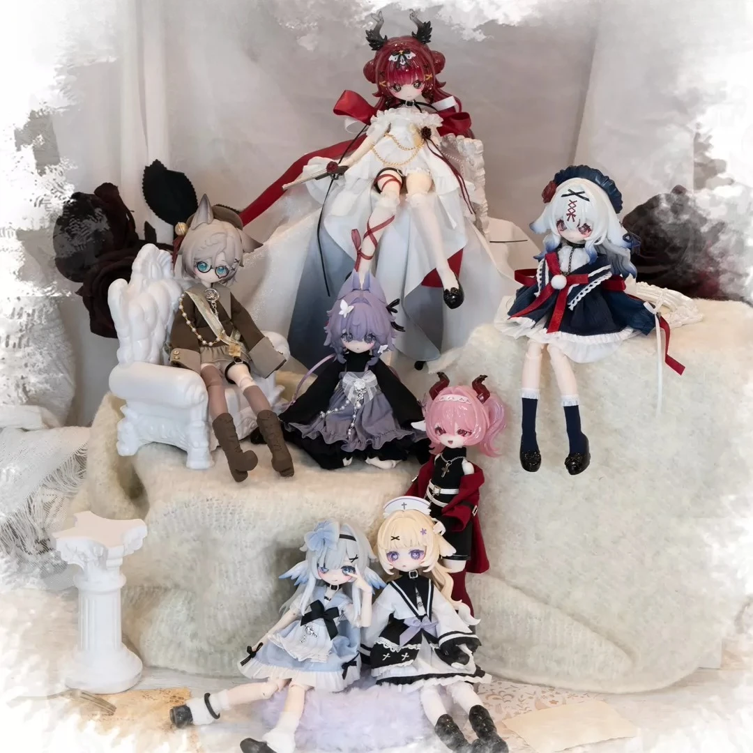 

Meki Doomsday Blessing Blind Box 1/8 Scale BJD Articulated Doll Action Figure Ornament Gift for Ball Jointed Doll