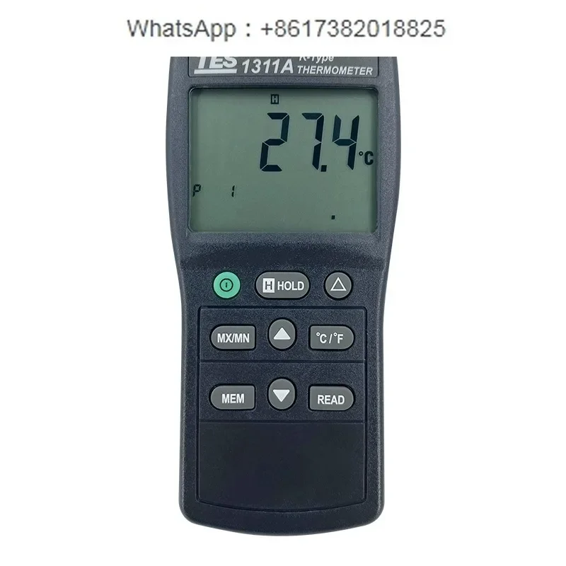 

TES1311A contact temperature measuring instrument digital thermometer K-type thermocouple temperature measurement 1312A