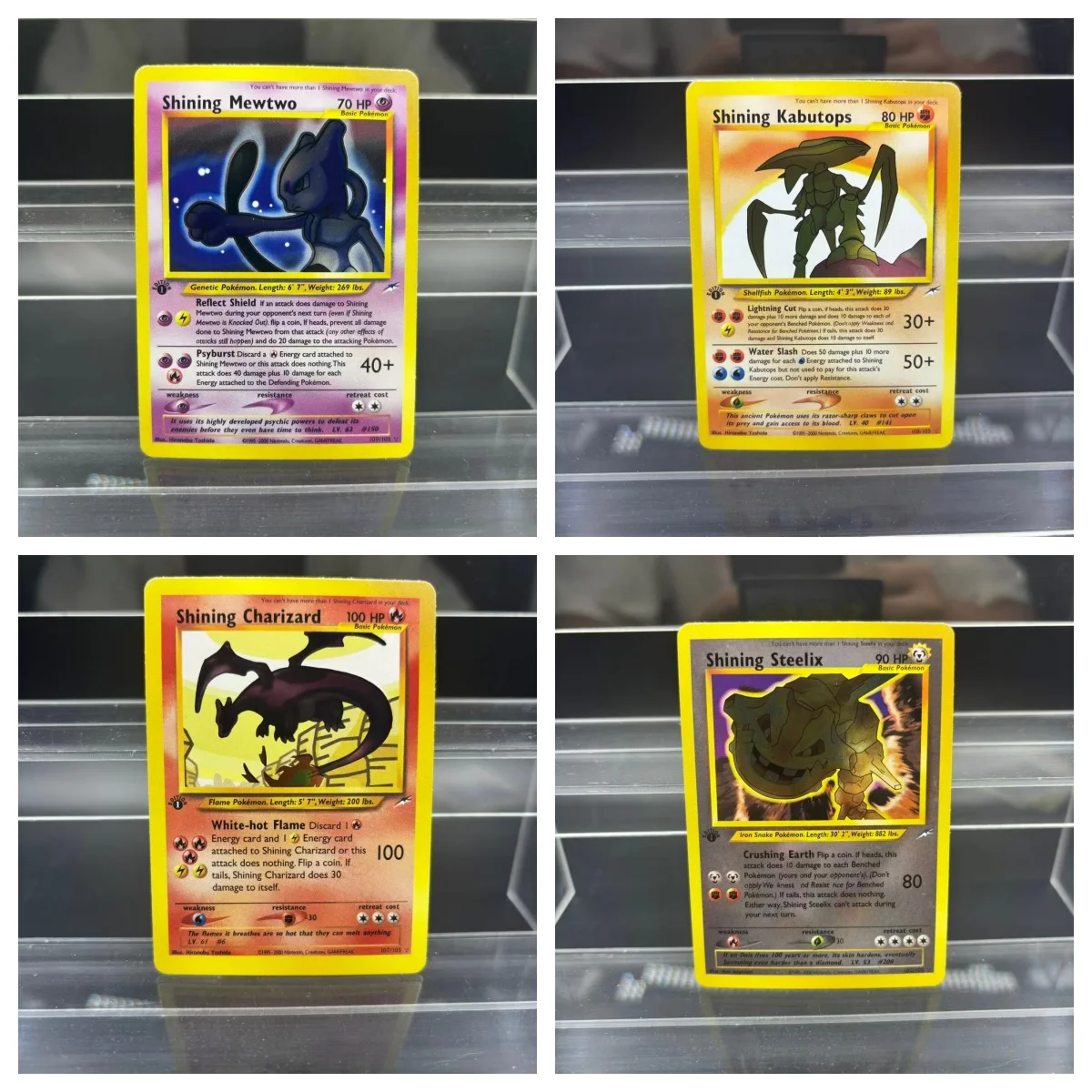 

Коллекционные карты DIY PTCG Shining Charizard Mewtwo Celebi Raichu EN, самодельная одиночная карта, классическая игра, аниме-карта, подарочная игрушка