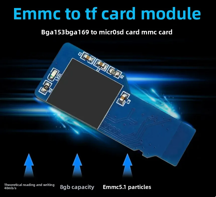 Модуль EMMC для TF-карты BGA153 BGA169 для Micro SD-карты MMC-карты