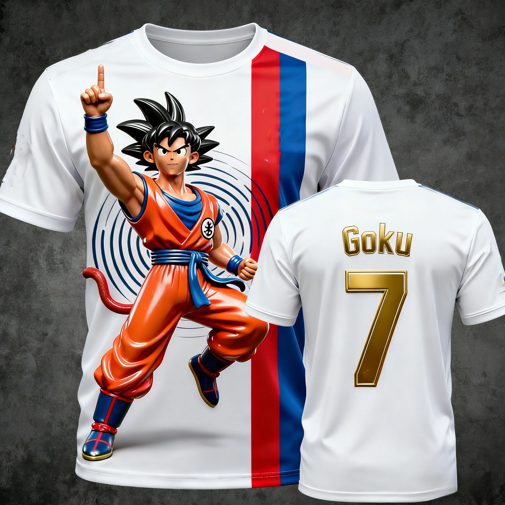 2026 Summer Dragon Ball Retro Cosplay T-shirt Men's Oversized 3D Printed Short-sleeved Family Unisex Children's Sports Shirt