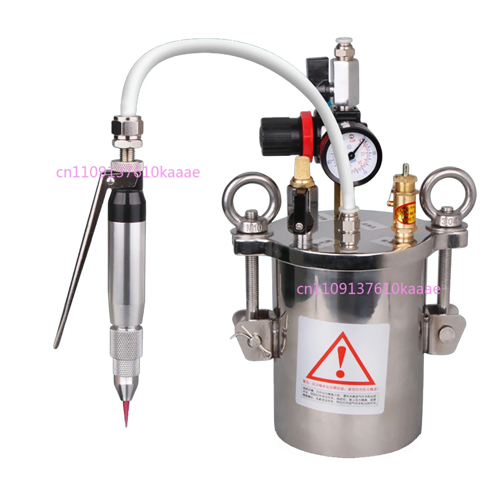 Manual Control High Precision Glue Dispensing Valve Hand-Held UV Glue Needle Valve Low Viscosity Single Liquid