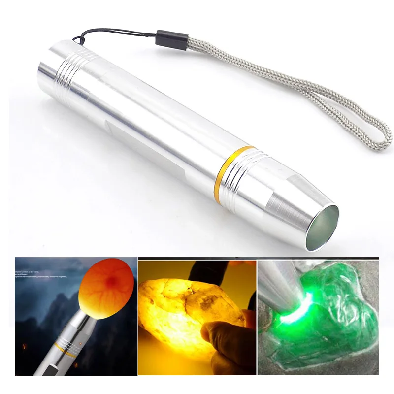 3mode Incubator Eggtester Egg ED flashlight Cold white lighting Candling Lamp Jewelry jade glare Torch jade Incubation tools