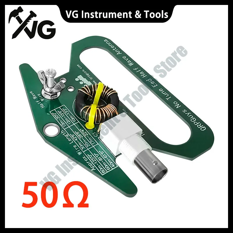 New Single Band 80m-10m End-Feed Half-Wave Linear Antenna 50 ohms PCB Portable No Tune End Fed Half Wave Antenna SWR ≤ 1.2