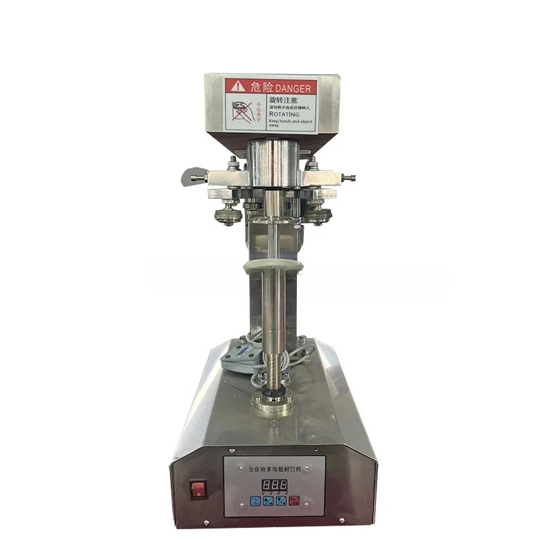 Tinplate Can Seamer Capping Machine Aluminum Beer Tin Can Lid Sealing Machinery