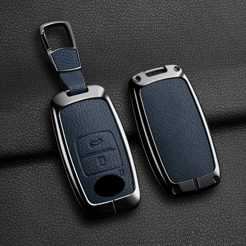 

Goatskin for Daihatsu Rocky Tanto Toyota Raize 2020 2 3 Buttons Smart Remote Car Key Case Cover Keychain Keyring Accessories