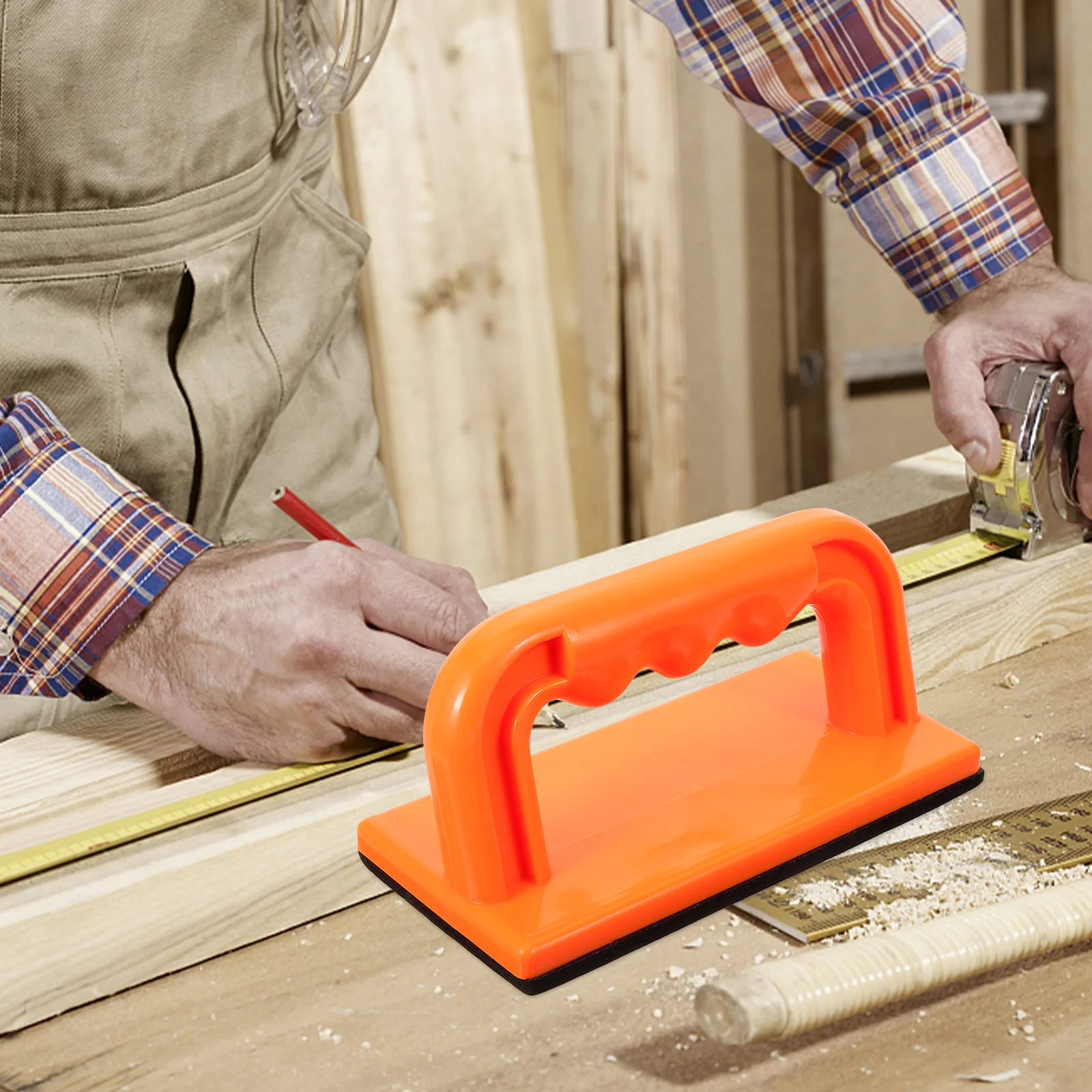 

1Pcs Orange Safety Push Block for Woodworking Table Saw Push Tool Equipment Router Accessory