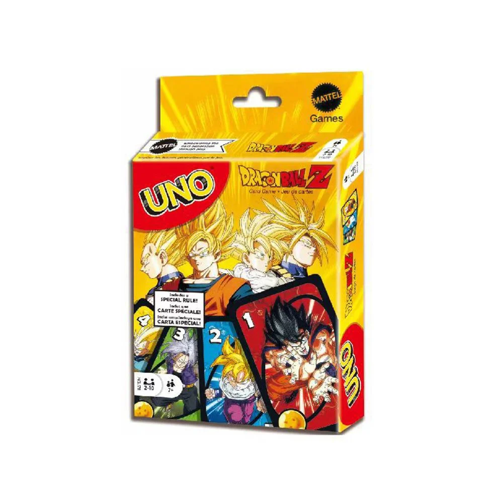 UNO Pirates Anime Game cartoon No Mercy Dragon Ball Card Family Funny Entertainment Board Game Uno Cards Game Childrens Toy Gift