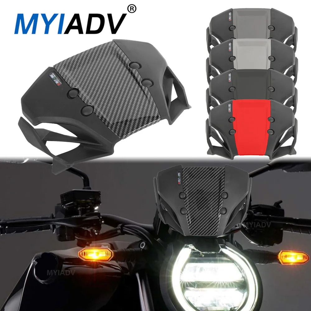 

Motorcycle Front Wind Deflector Sport Windshield Windscreen For Honda CB650R CB 650R CB650 R 2019-2023 CB1000R 2018-2020 Visor