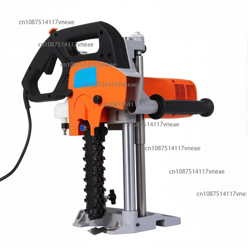 4500W Chisel Mortiser Machine Chain Wood Mortising Drill Machine Portable Chain Square Hole Mortising Machine