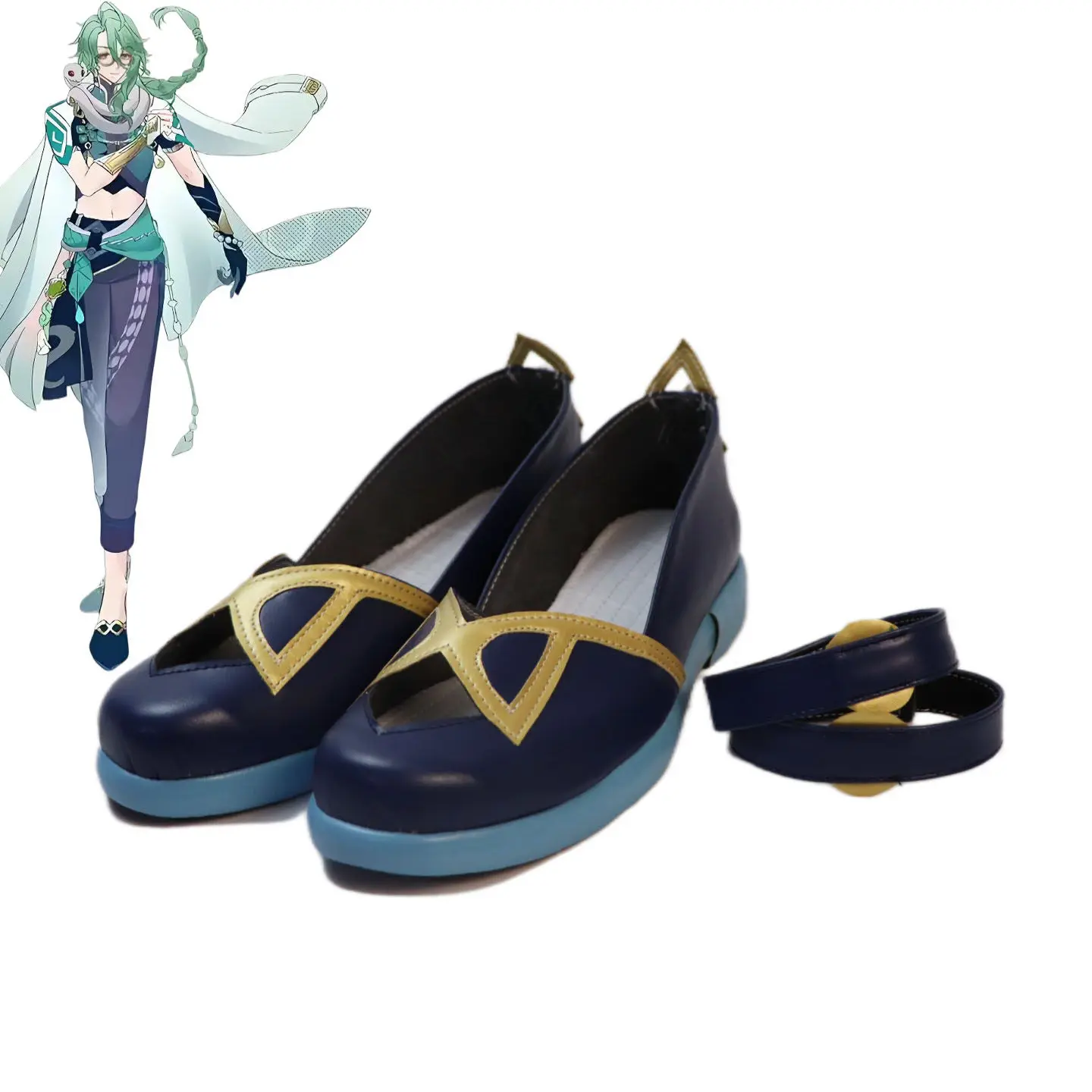 Game Genshin Impact Baizhu Cosplay Shoes Baizhu Cosplay Shoes Boots For Hallowmas Party Carnival Adult Women Men Customizable