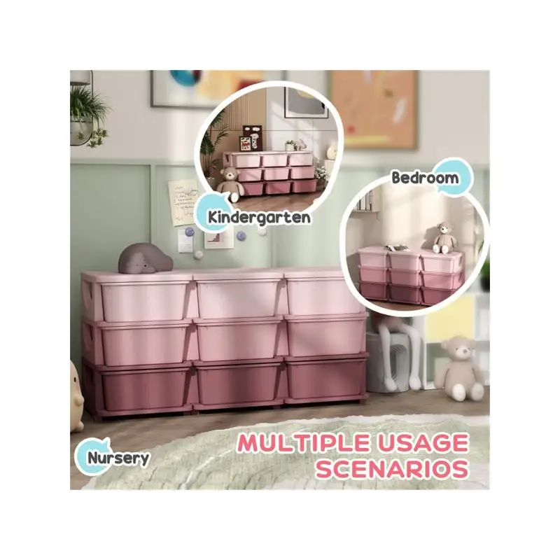 

Органайзер для хранения одежды и игрушек с несколькими отделениями для детских комнат или игровых комнат