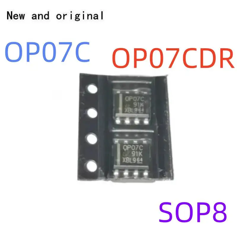 

Op07C Op07Cdr New and Original Sop8 Precision Operational Amplifiers