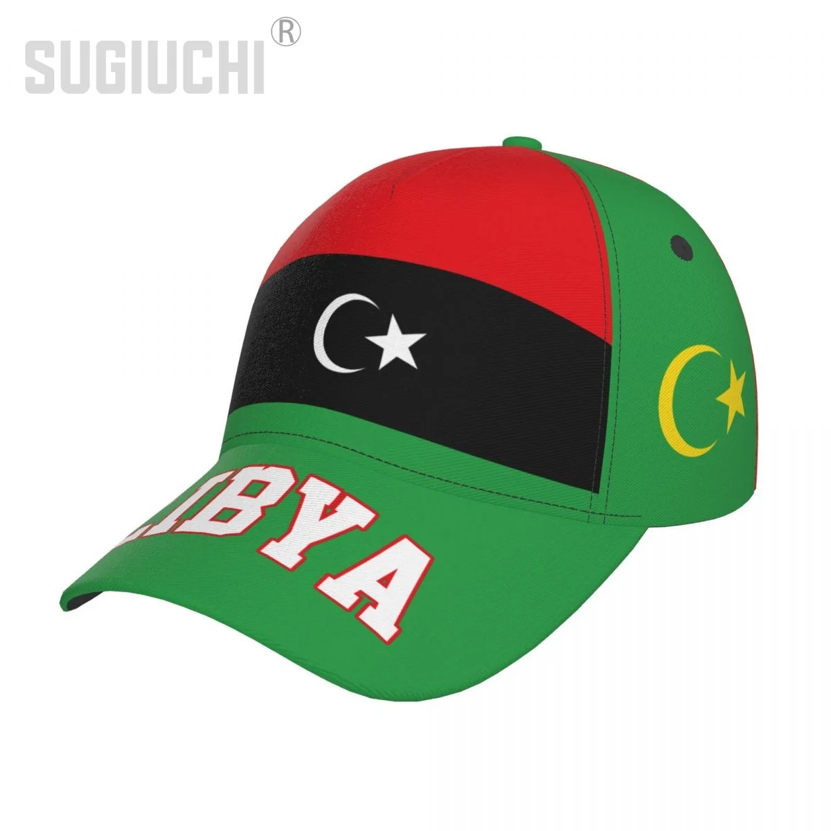 Unisex Libya Flag Libyans Adult Baseball Cap Patriotic Hat for Baseball Soccer Fans Men Women