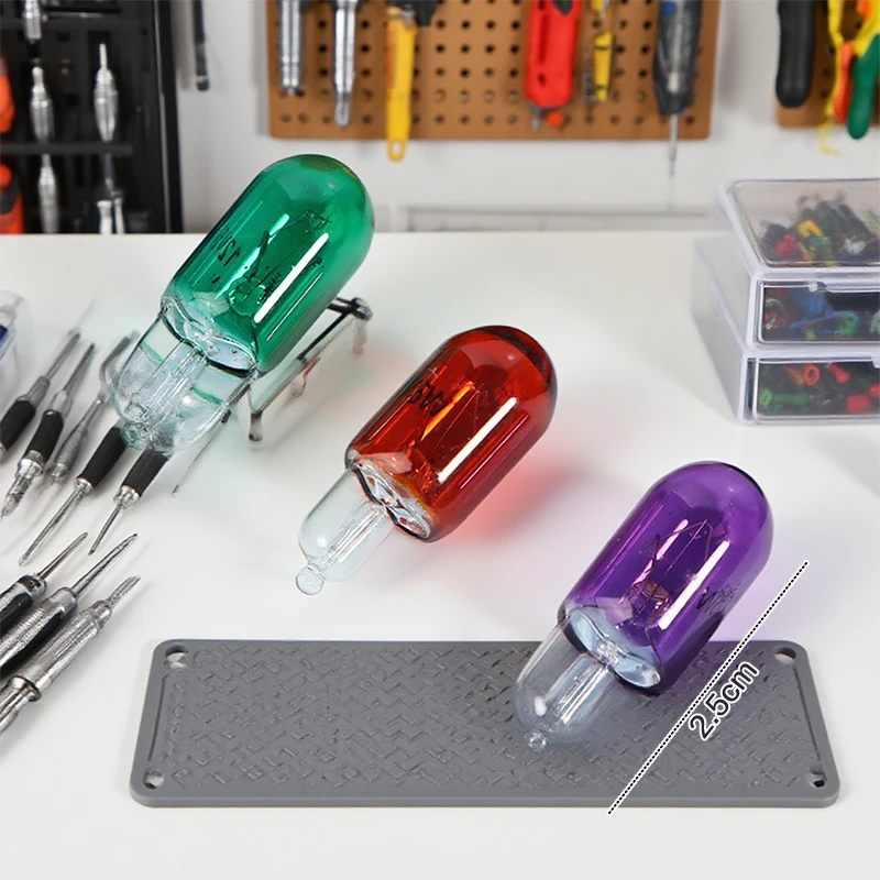 10 قطعة مصابيح كهربائية للفرامل المصابيح الأمامية أضواء المصباح 24 فولت 1.2 واط T5 /12 فولت 5 واط T10 الزجاج ضوء لمبة لوحة القيادة أداة لوحة أضواء السيارة