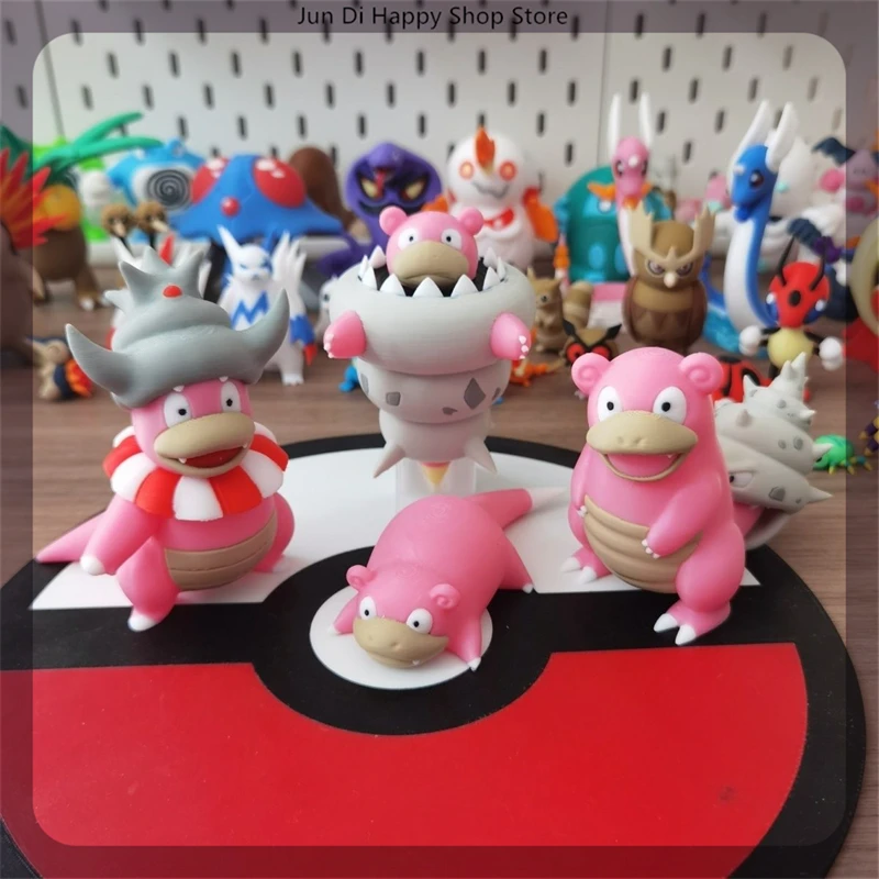 

Slowpoke Mega Slowbro Slowking Scale World 1:20 Diy 3d Printing Anime Figure Model Statue Collection Desktop Decoration Ornament