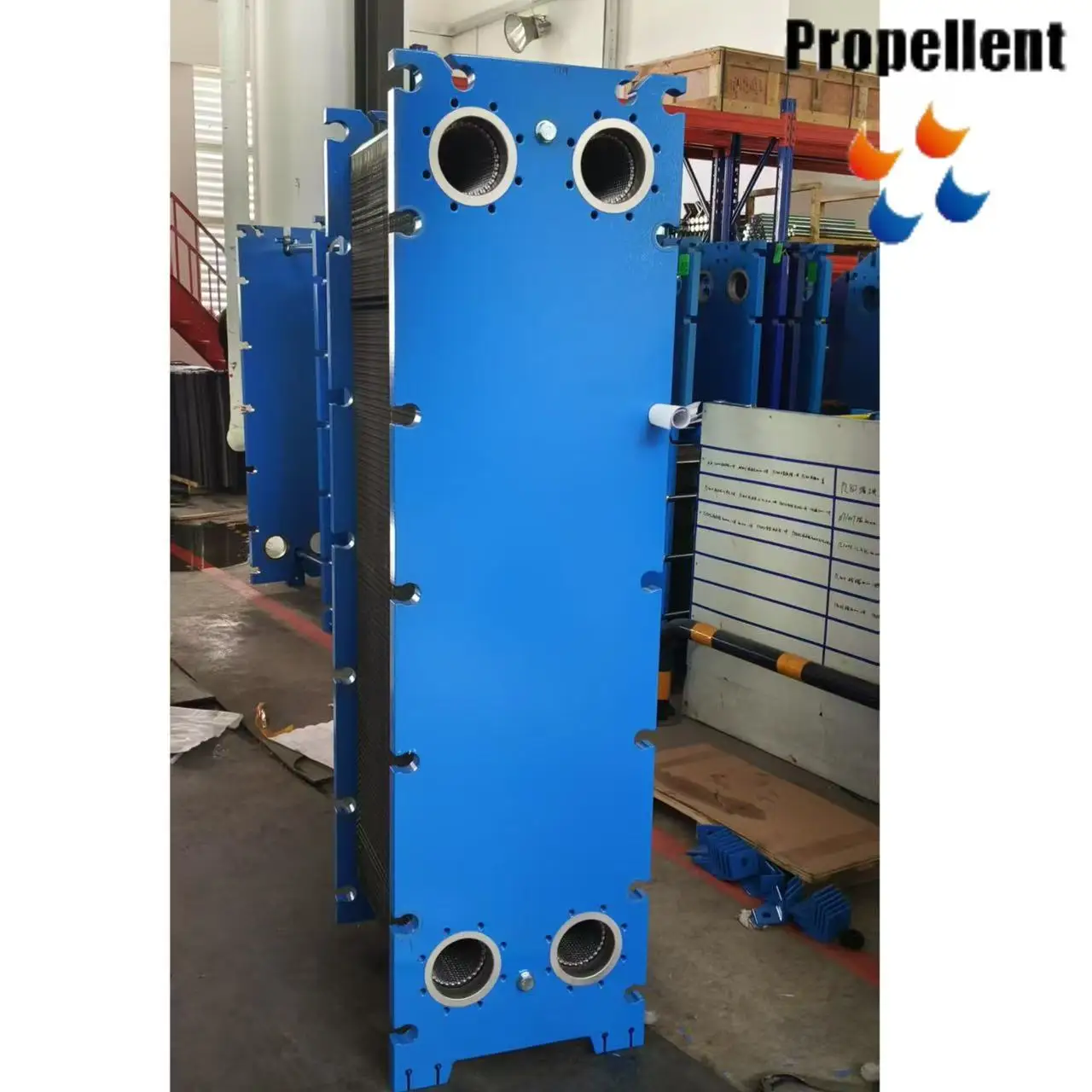 Fresh Water Steam Condenser 2000KW 3000KW Plate Heat Exchanger