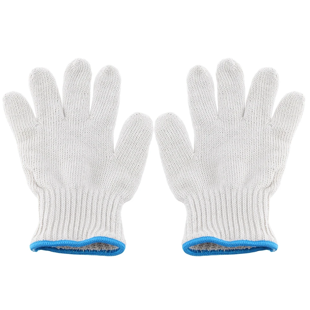 Hand Working Gloves Safety Grip Protection Work Gloves Men Women BBQ Thick Cotton White Work Gloves Labor Protection Gloves