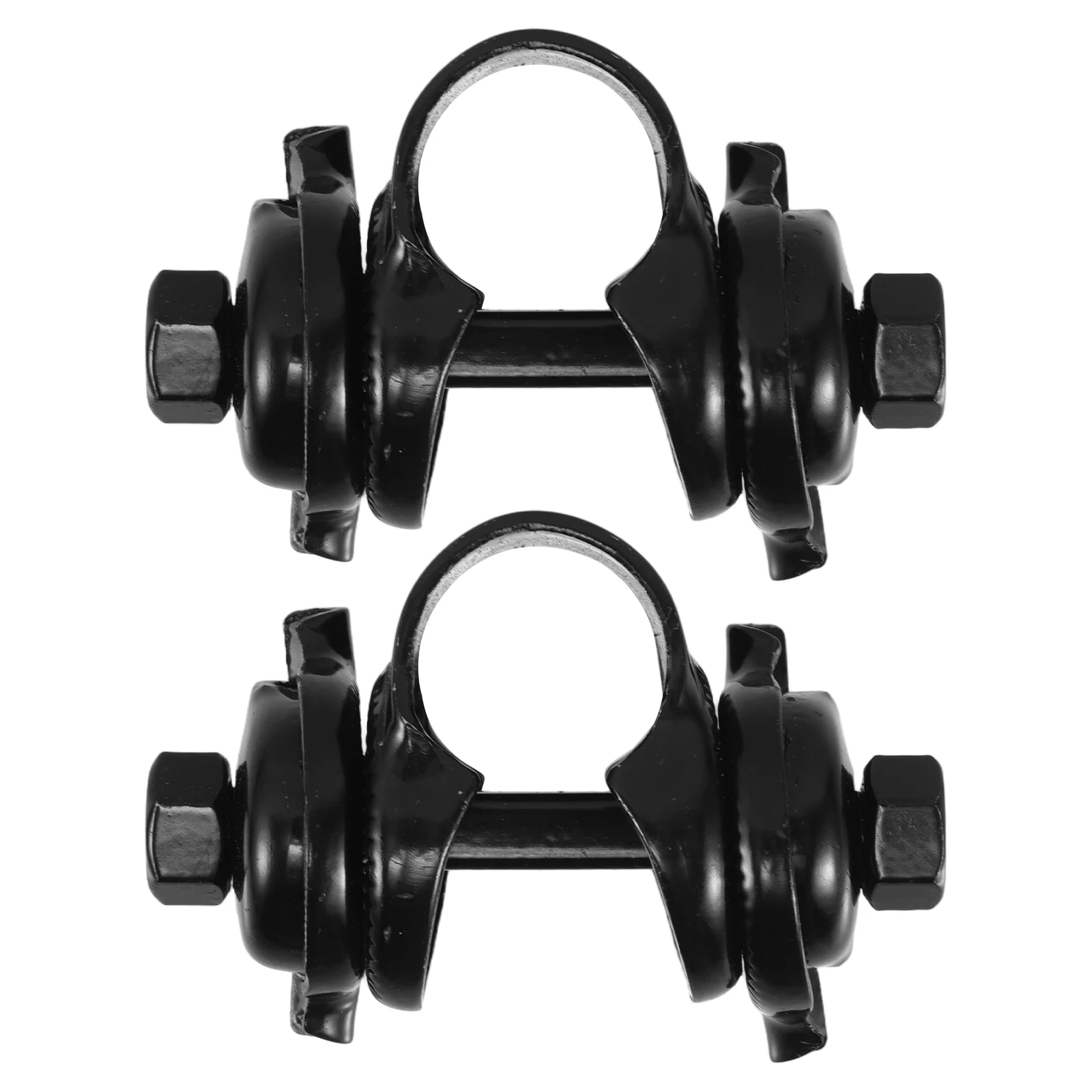 

2pcs Bicycle Seat Saddle Hook Adapter Clamps Steel Conversion Parts Comfort Bike Accessories Suitable Mountain Folding Bikes