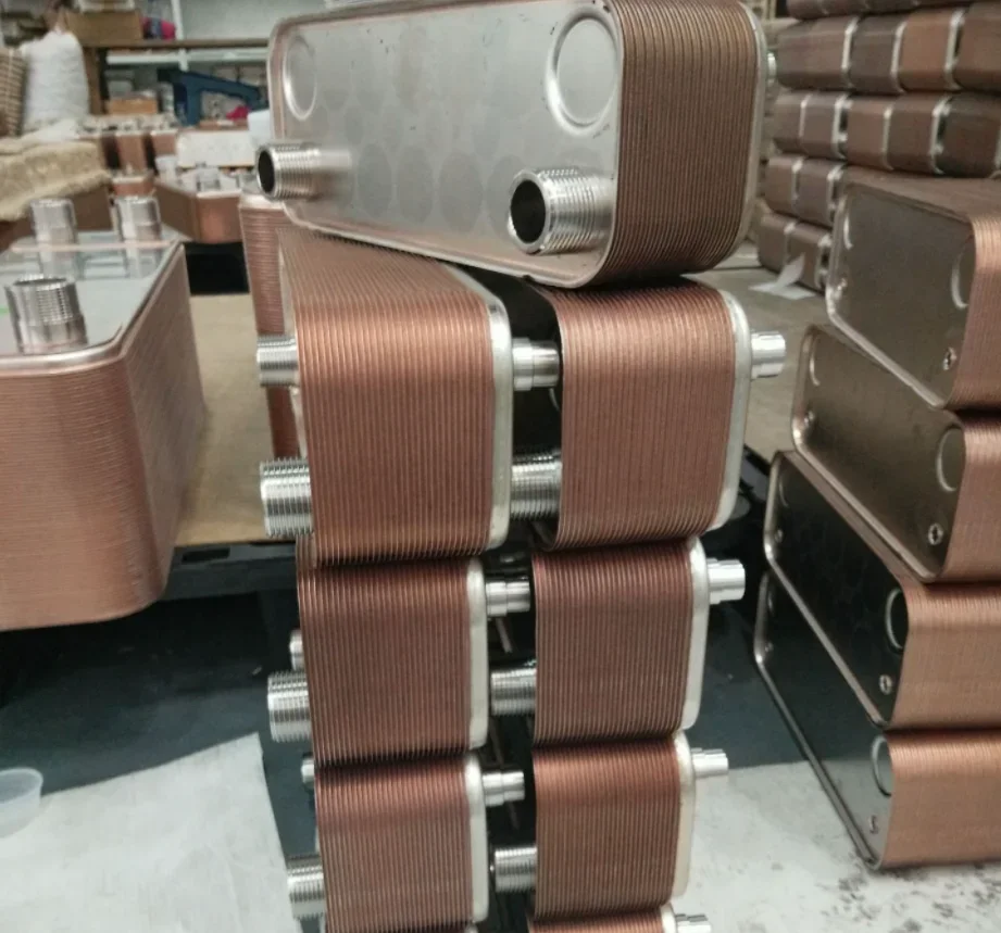 Intercambiador de calor de placa soldada multistack personalizado para HVAC