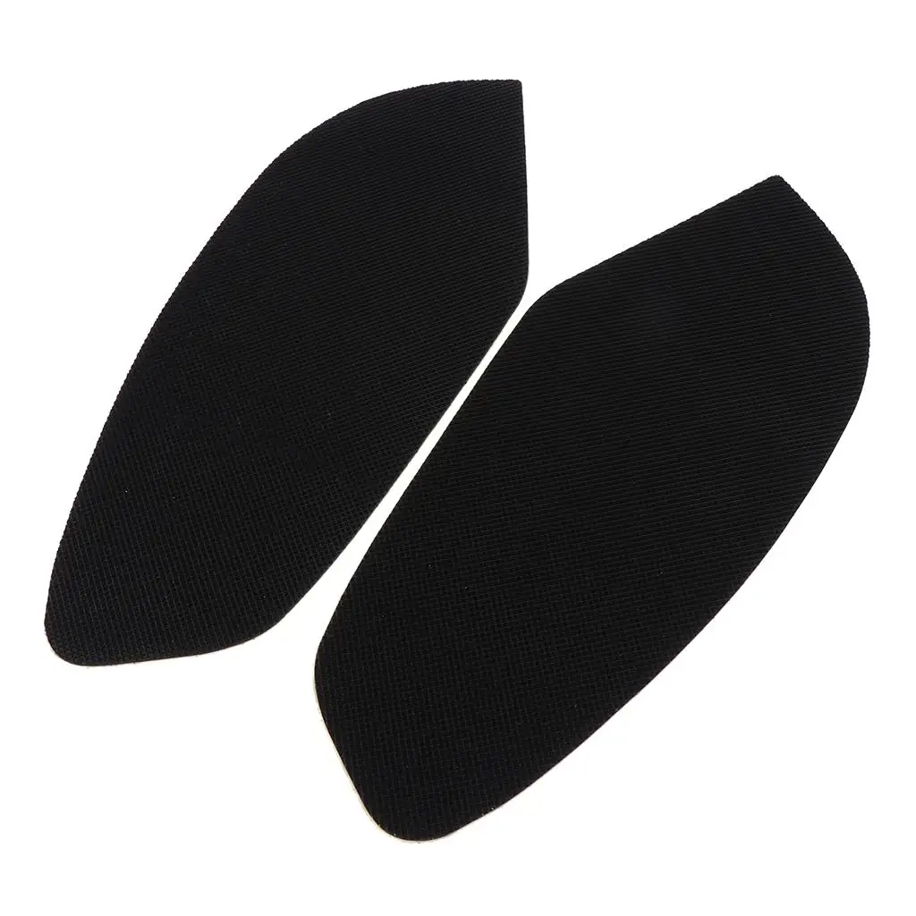 

Durable Rubber Tank Traction Pads Knee Grip Sticker Black Protective Decal for Yamaha R6 Motorcycle Accessories