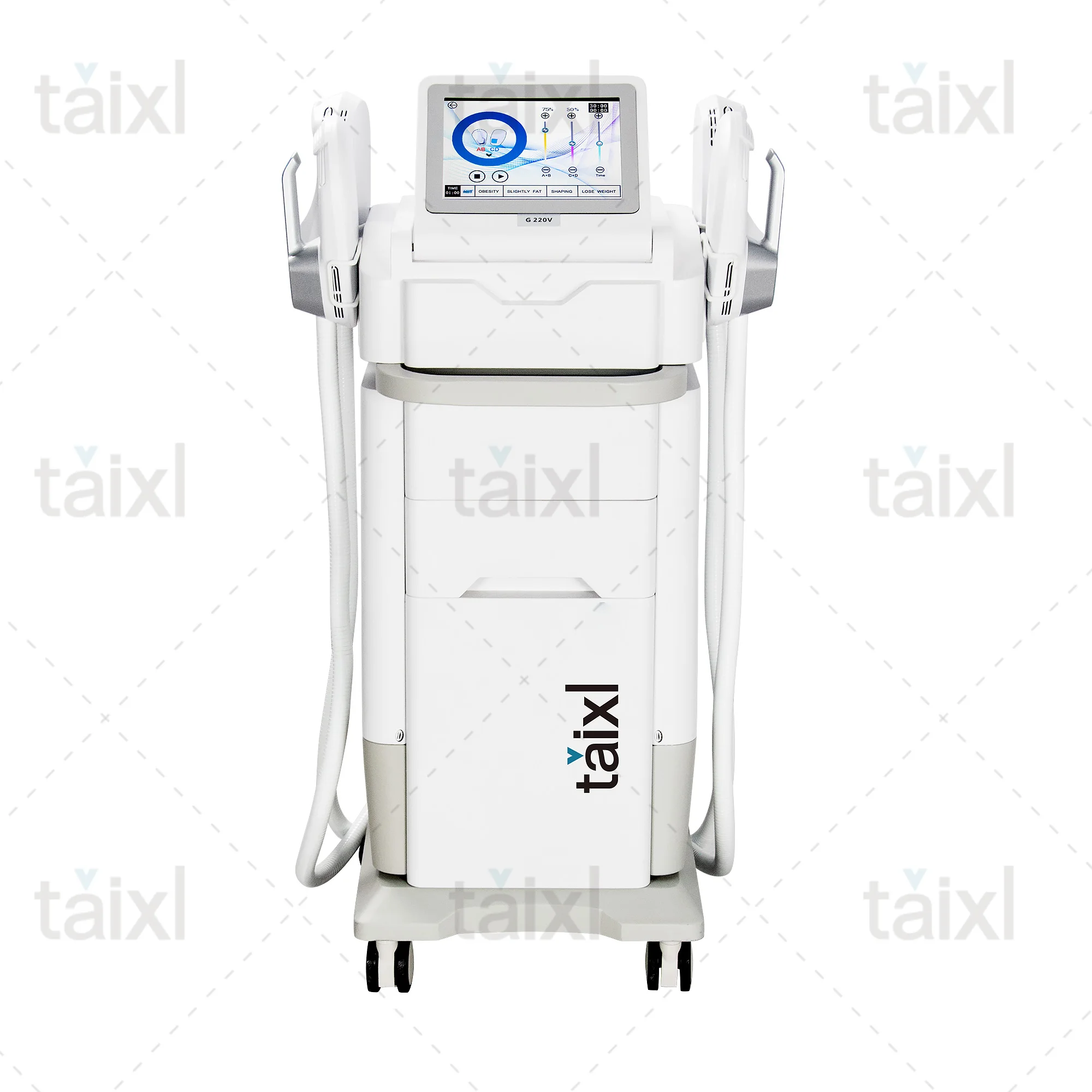 Taixl PRO Ultra Therapy 15 Tesla 6500W Hiemt فقدان الوزن EM الجسم النحيف تحفيز العضلات المهنية taixl NEO آلة
