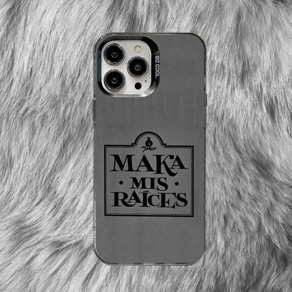 ラッパー マカ・オーラ 2025 ツアー iPhone 16,15,14,13,12,11,8,7,Pro,Max,Plus,Mini,XS,SE対応 耐衝撃 ブラック マット ハードケース