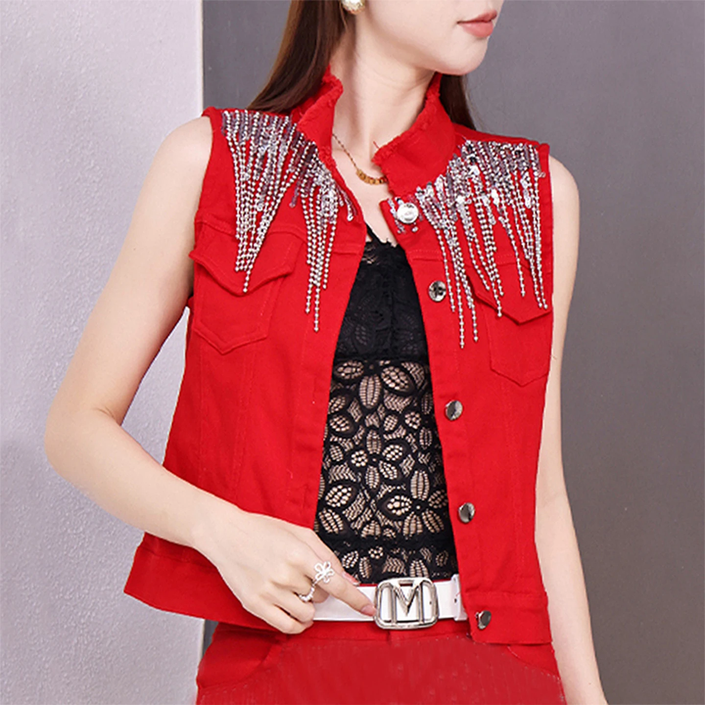 Red vest