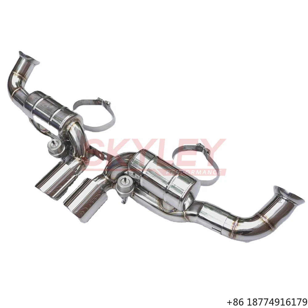 

Выхлопная система Valvetronic для 911 991 991.1 991.2 GT3 RS: клапанный глушитель, выхлопная система Axleback